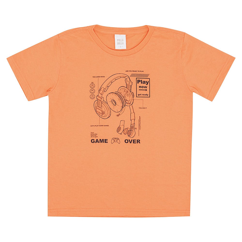 Conjunto Infantil Menino - Laranja - 50777-12