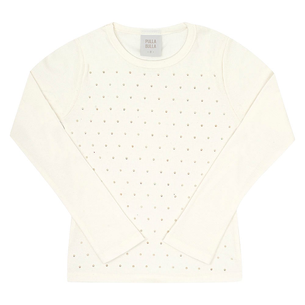 Blusa Infantil Menina - Bege - 52809-1271