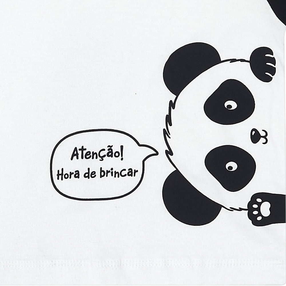 Camiseta Bebê Menino - Branco - 50154-3