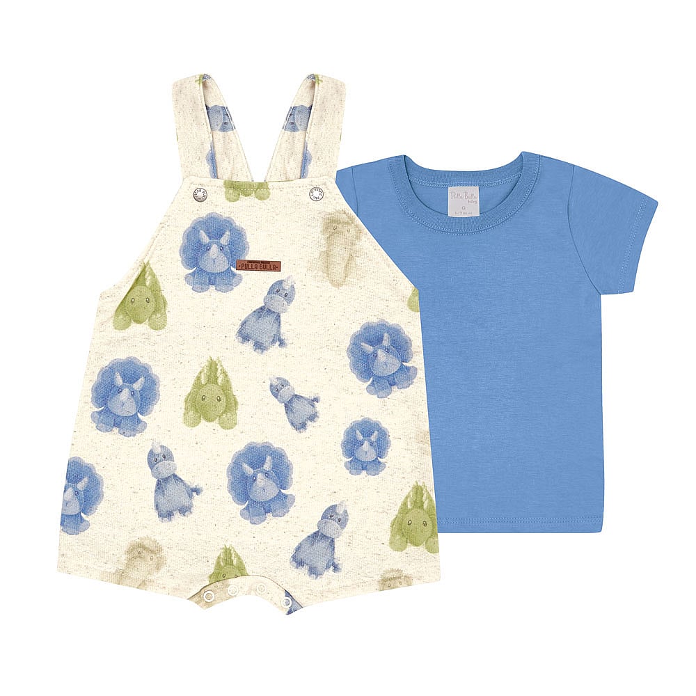 Conjunto Bebê Menino - Azul Celeste - 48661-1272
