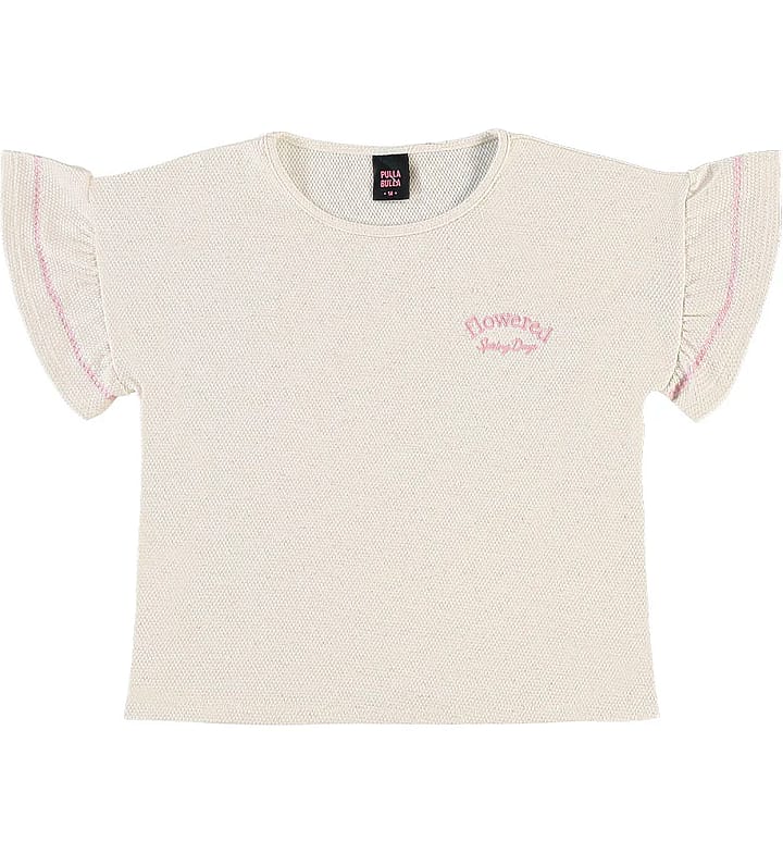 Conjunto Bege Juvenil Pulla Bulla Menina - 55826-1445