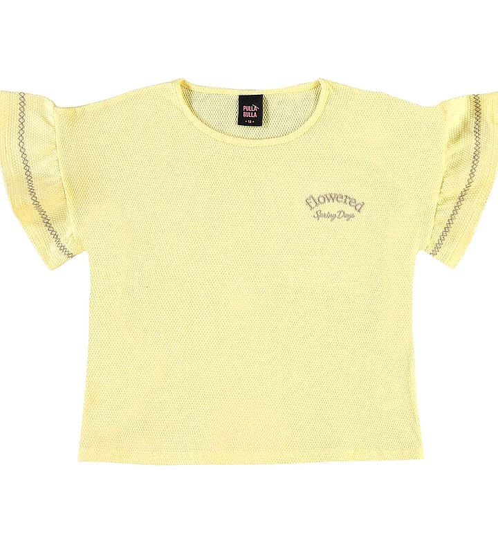 Conjunto Amarelo Juvenil Pulla Bulla Menina - 55826-1403