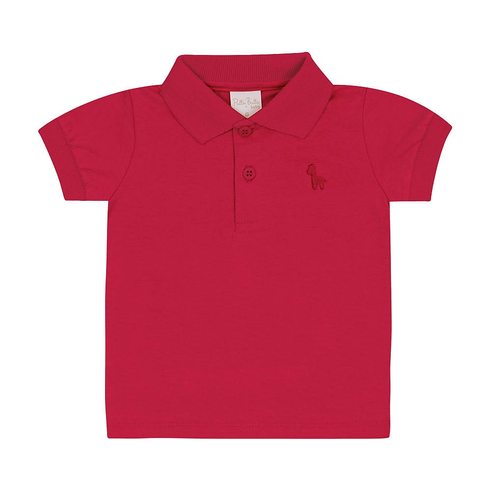 Conjunto Vermelho Bebê Pulla Bulla Menino - 53272-65