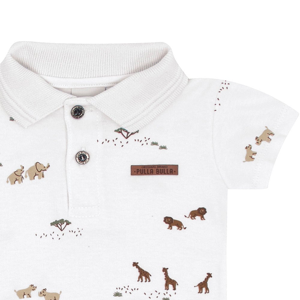 Conjunto Bebê Menino - Branco - 52170-3