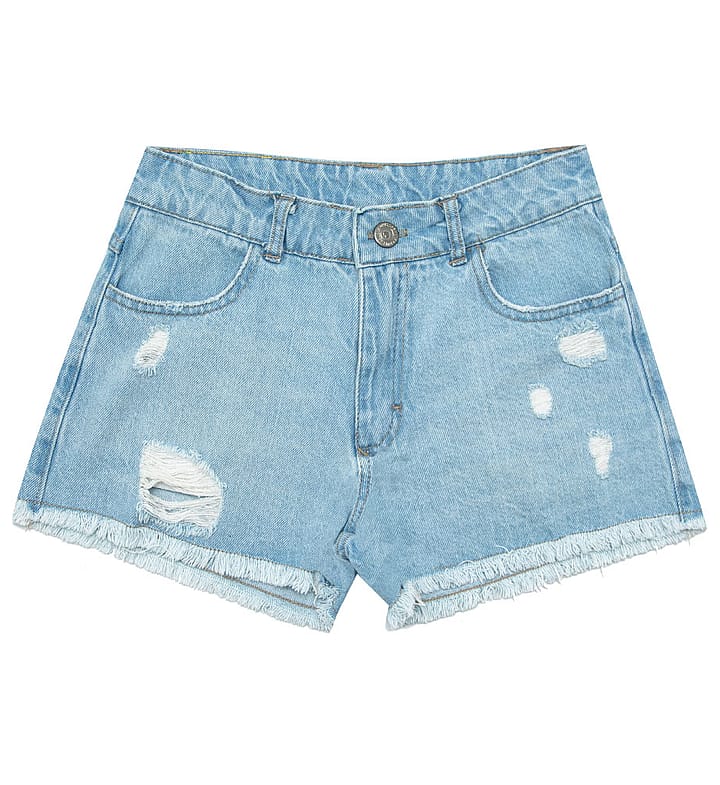 Shorts Juvenil Menina - Jeans- 49411-1114