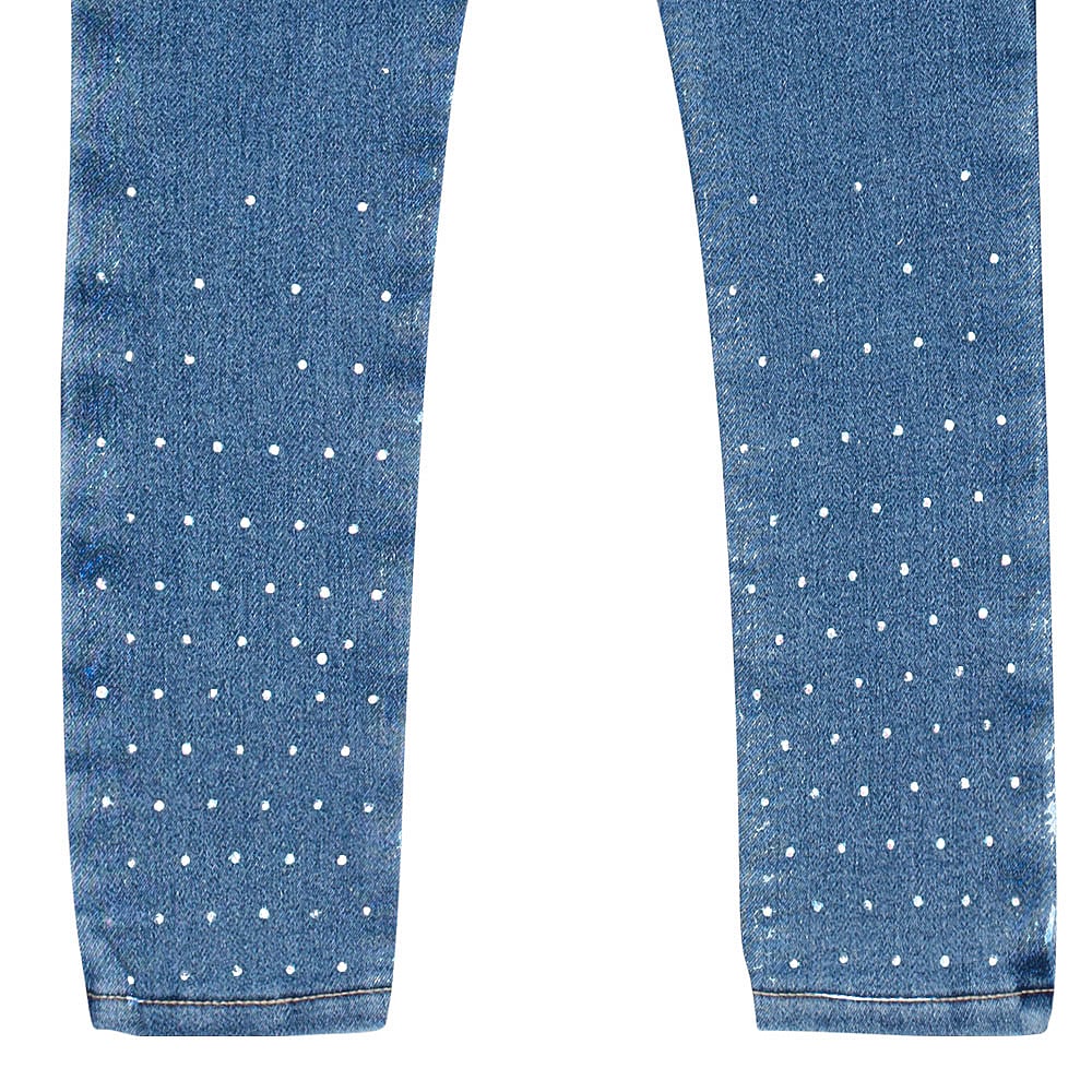 Calça Primeiros Passos Menina - Azul - 52717-1125