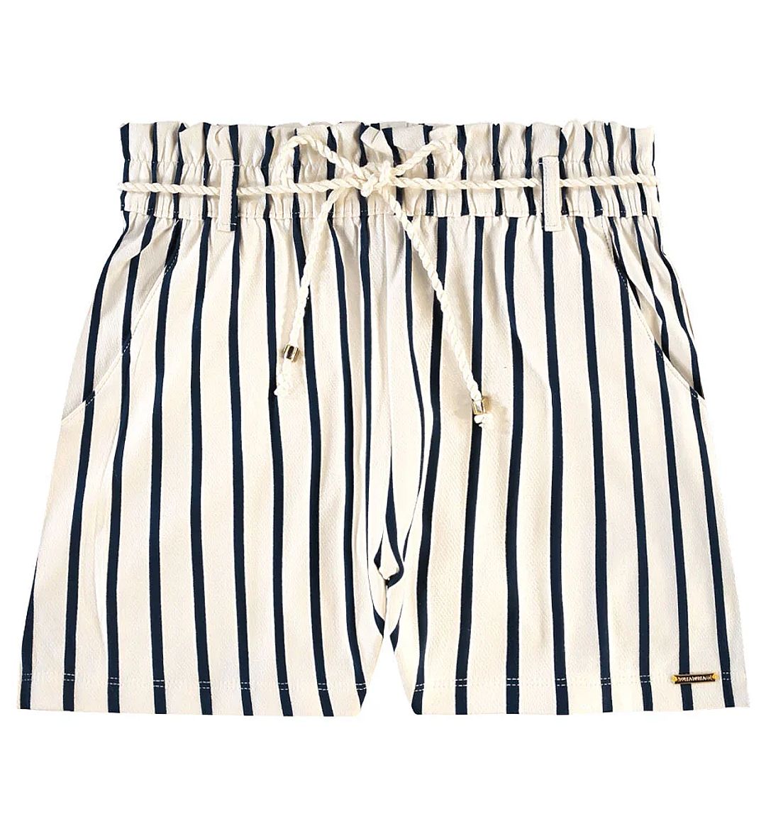 Short Bege Juvenil Pulla Bulla Menina - 55813-1432