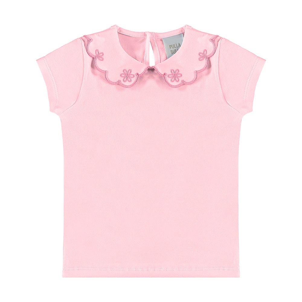 Conjunto Rosa Primeiros Passos Pulla Bulla Menina - 55621-1470