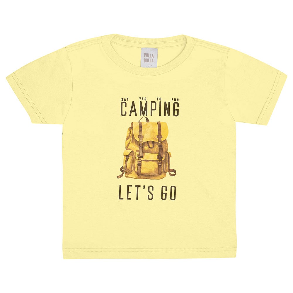 Conjunto Primeiros Passos Menino - Amarelo - 50677-4