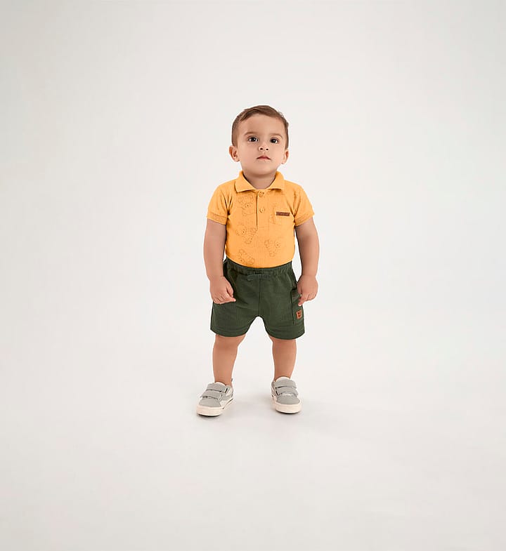 Body Bege Bebe Pulla Bulla Menino - 53654-595
