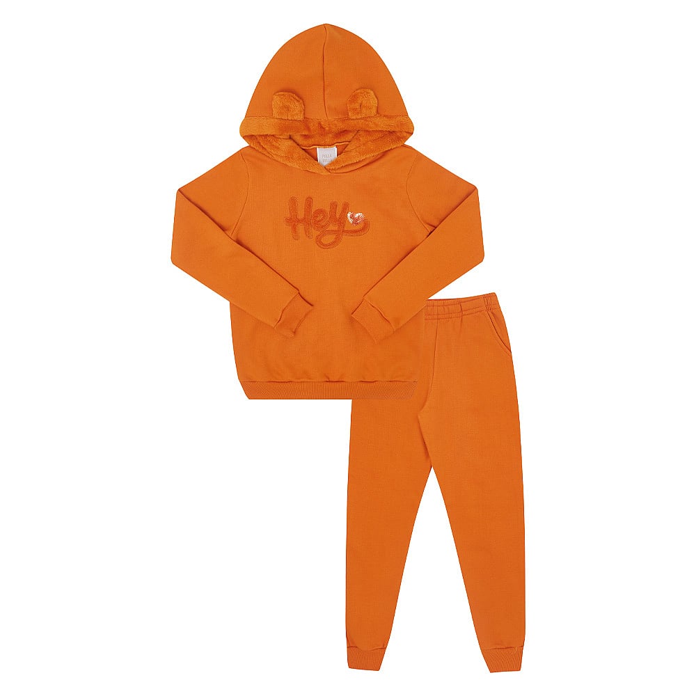 Conjunto Infantil Menina - Ferrugem - 50333-1086