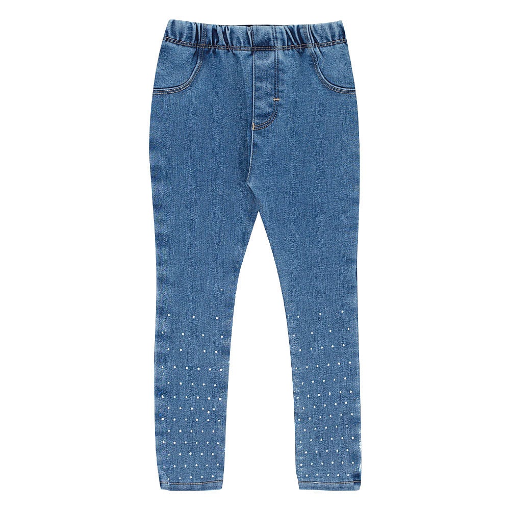 Calça Primeiros Passos Menina - Azul - 52717-1125