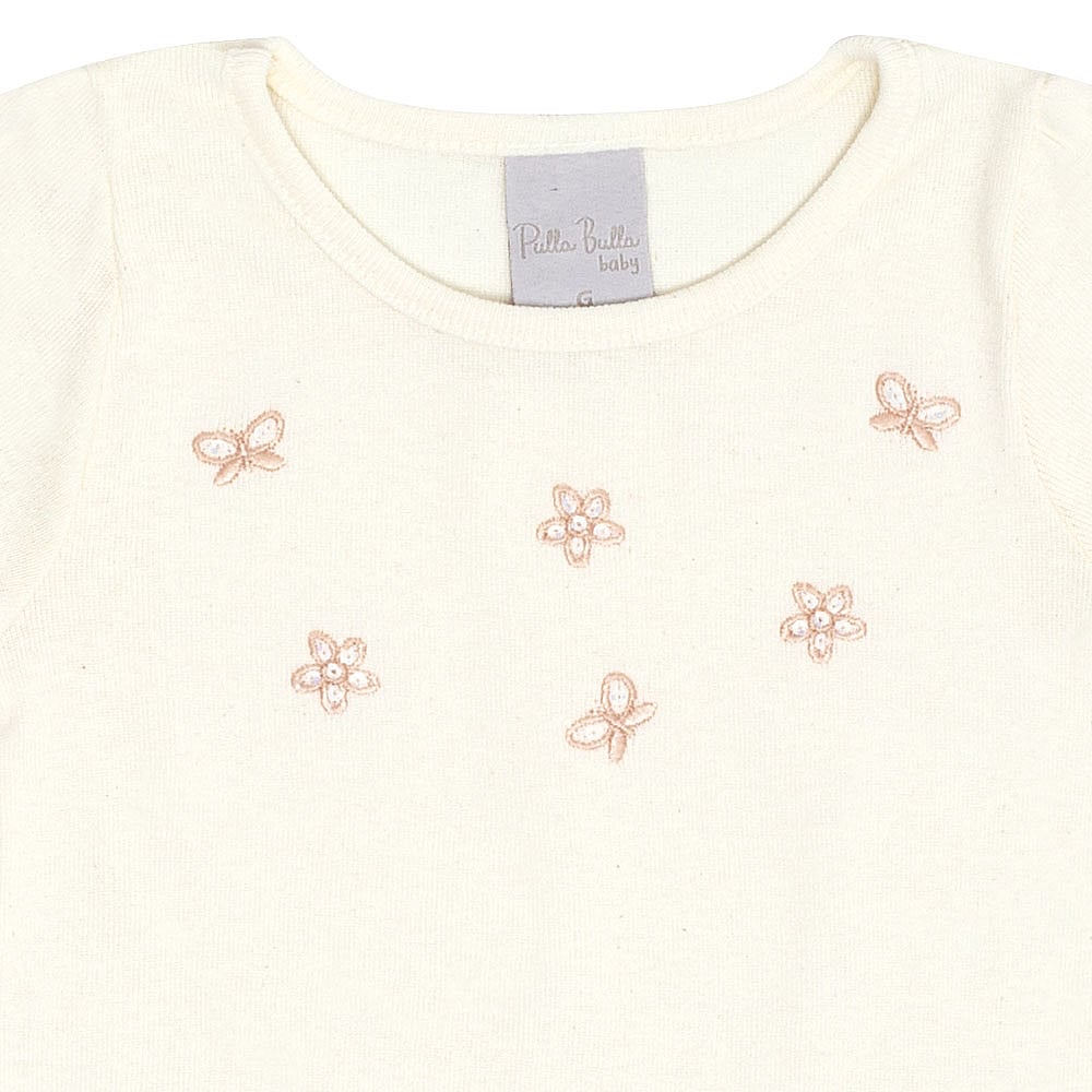 Conjunto Bebê Menina - Off White - 50517-1271