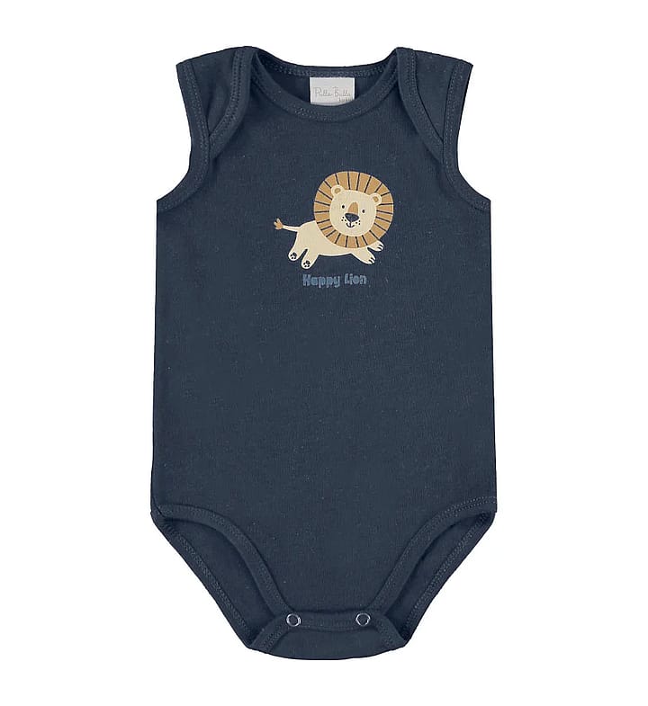 Conjunto Marinho Bebe Pulla Bulla Menino - 55563-1437
