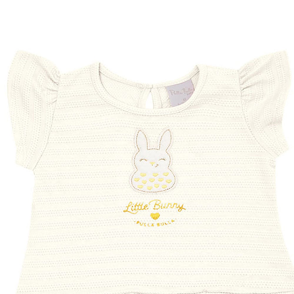 Macacão Bebê Menina - Off White - 49105-1271