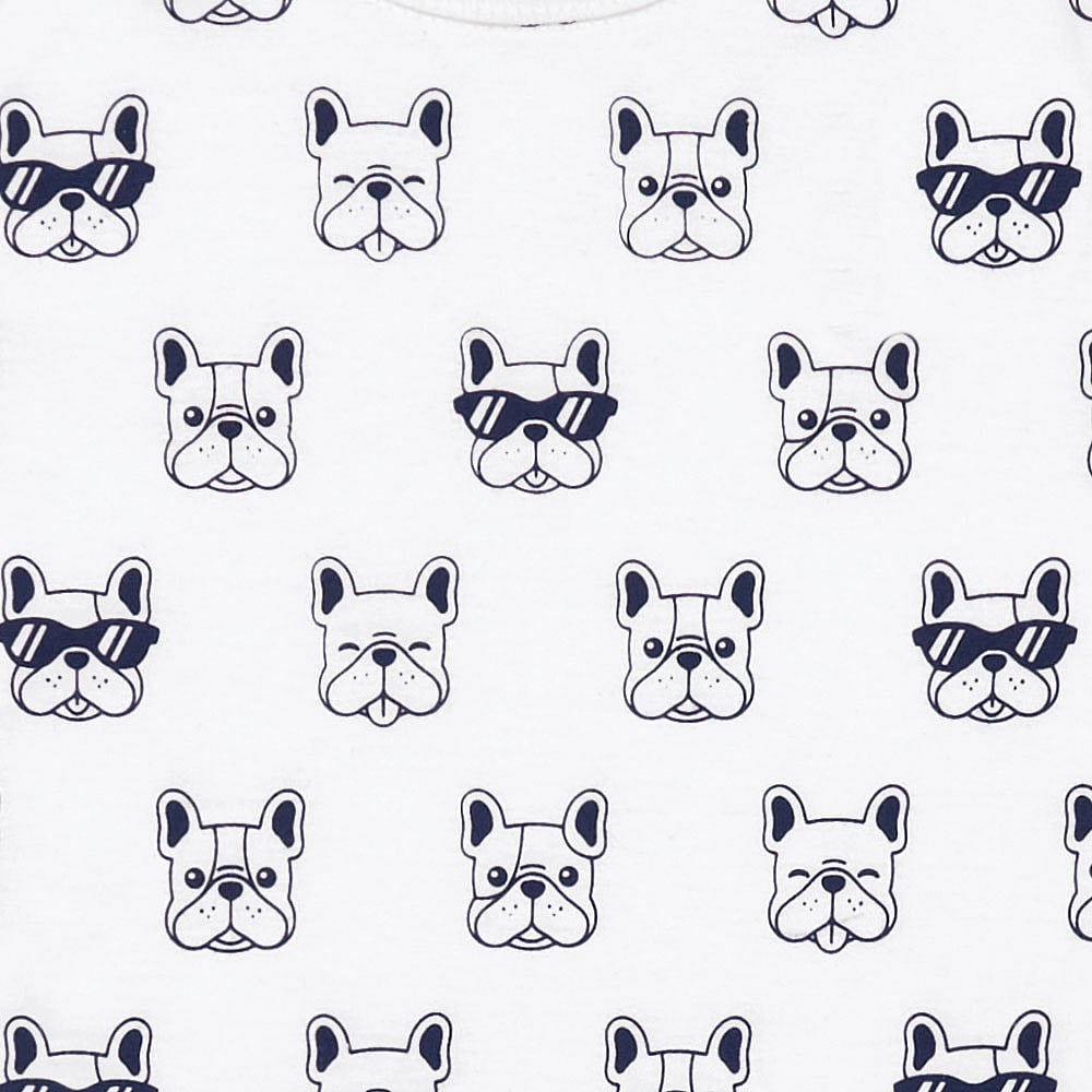 Camiseta Bebê Menino - Branco - 48254-3