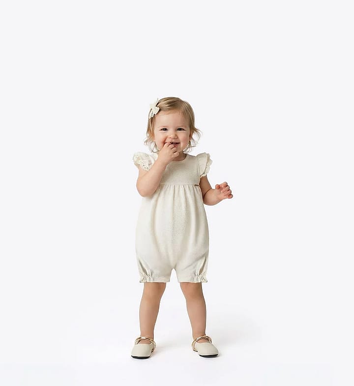 Macacao Natural Bebe Pulla Bulla Menina - 55508-1331