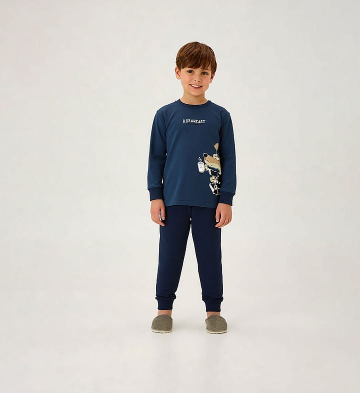 Pijama Azul Infantil Pulla Bulla Menino - 200974-1316