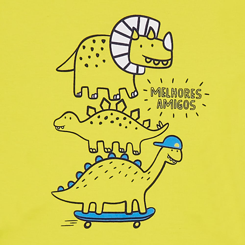 Camiseta Bebê Menino - Limonada - 49553-1203