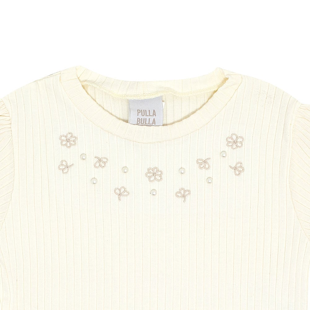 Conjunto Infantil Menina - Off White - 50738-1271