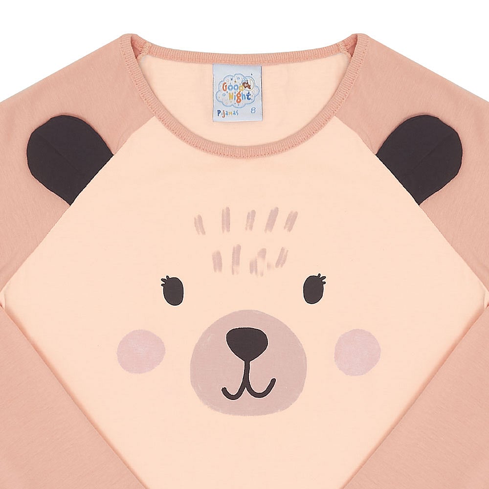 Pijama Primeiros Passos Menina - Rosa Po - 200502-1298