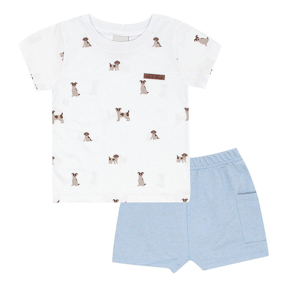 Conjunto Bebê Menino - Branco - 52168-3