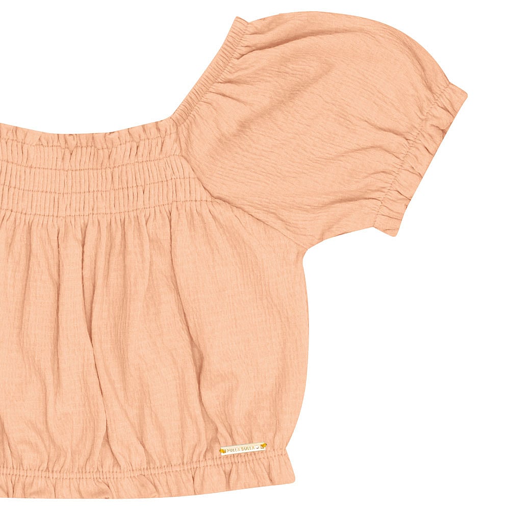 Conjunto Primeiros Passos Menina - Pessego - 50621-1292