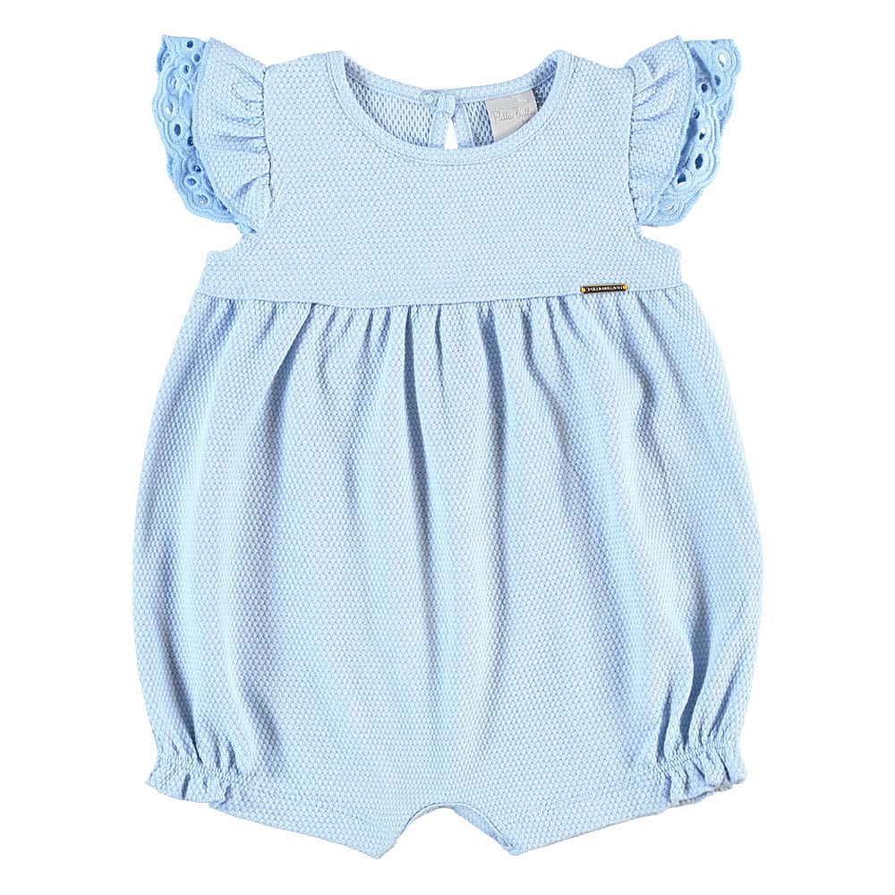 Macacao Azul Bebe Pulla Bulla Menina - 55508-904