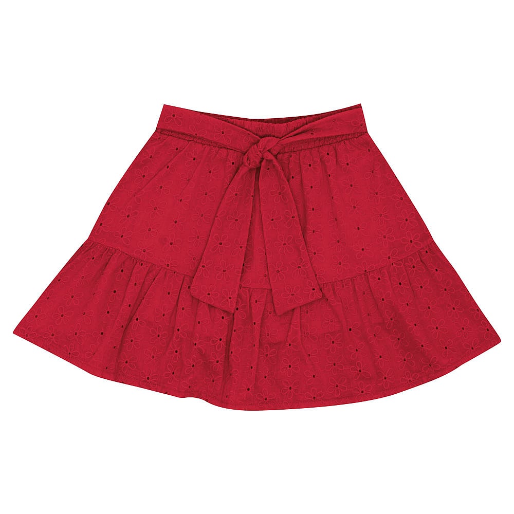 Conjunto Infantil Menina - Vermelho - 52328-65