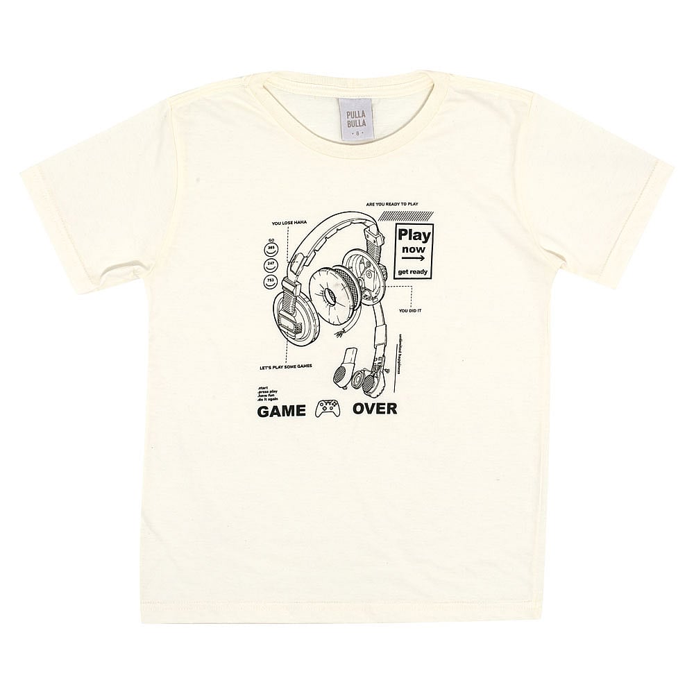 Conjunto Infantil Menino - Off White - 50777-1271