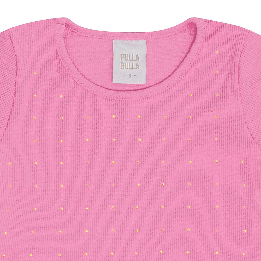 Blusa Primeiros Passos Menina - Pink - 50604-301