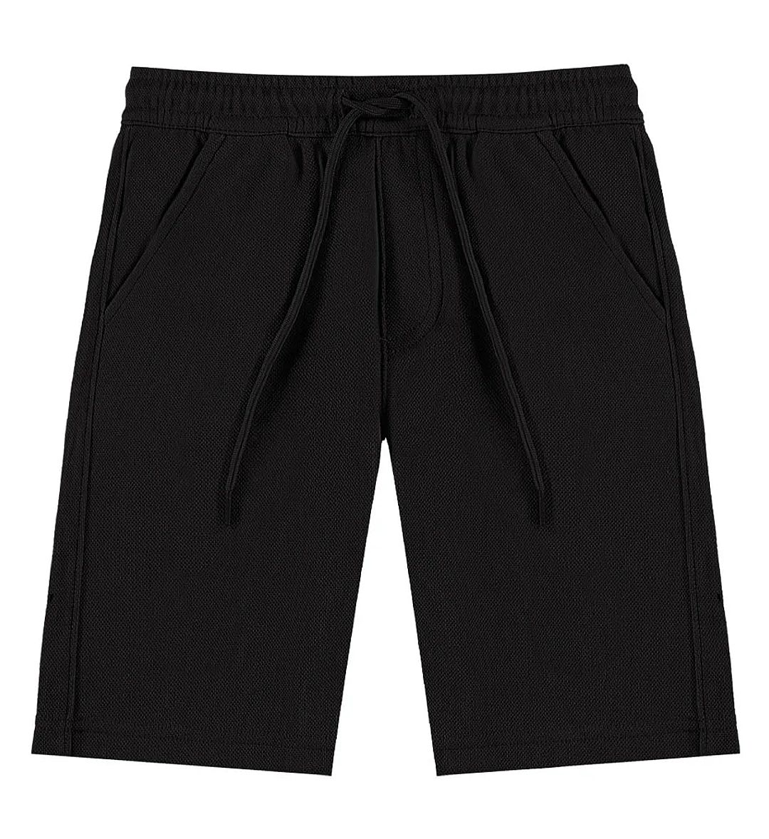 Bermuda Preto Infantil Pulla Bulla Menino - 55768-51