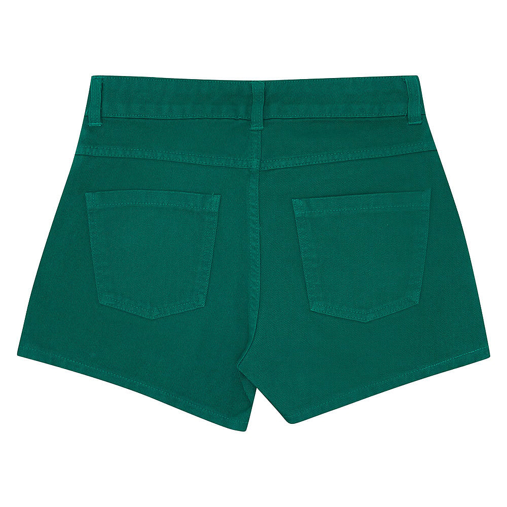Shorts Juvenil Menina - Verde - 48917-67