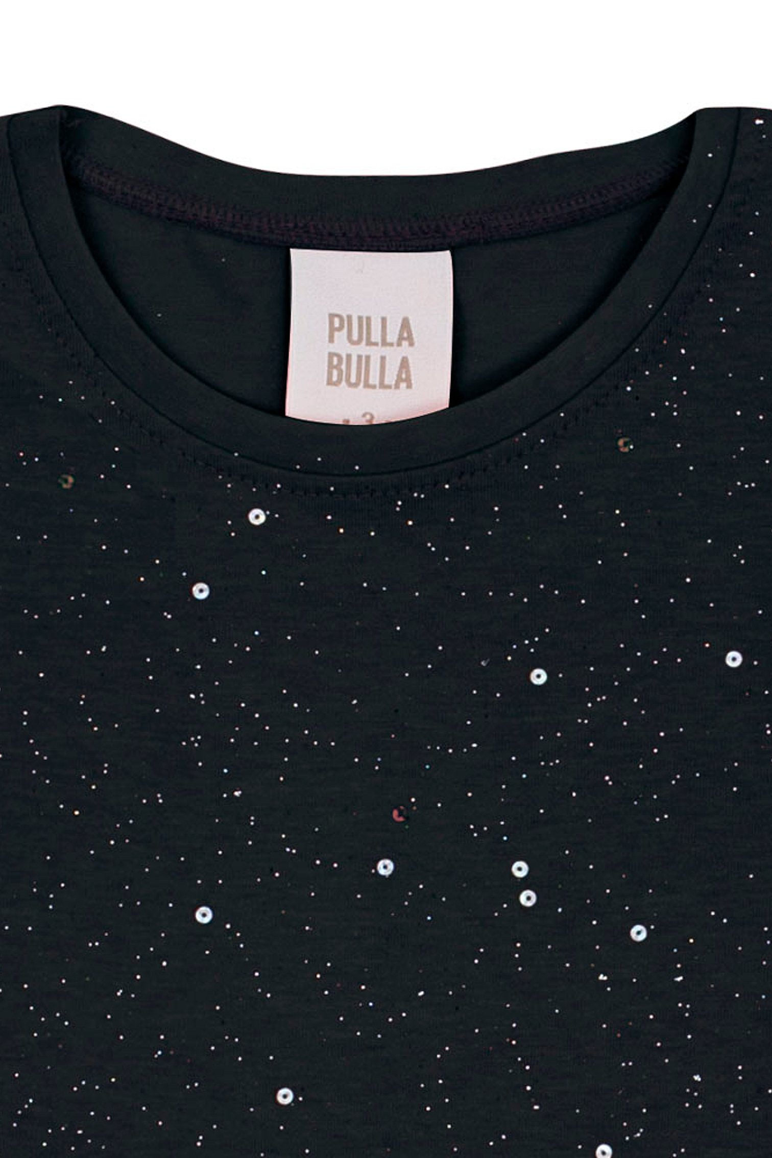 Blusa Preto Primeiros Passos Pulla Bulla Menina - 53305-1357