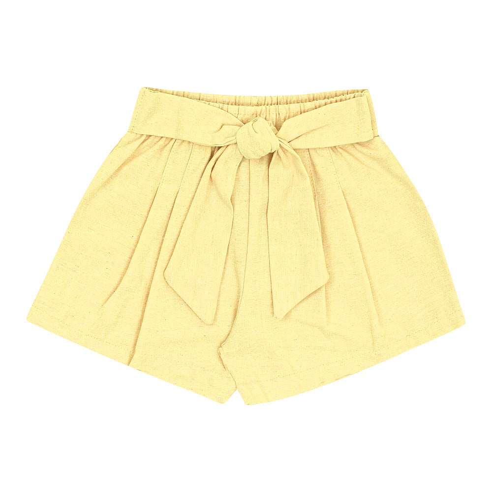 Conjunto Amarelo Primeiros Passos Pulla Bulla Menina - 53323-1363