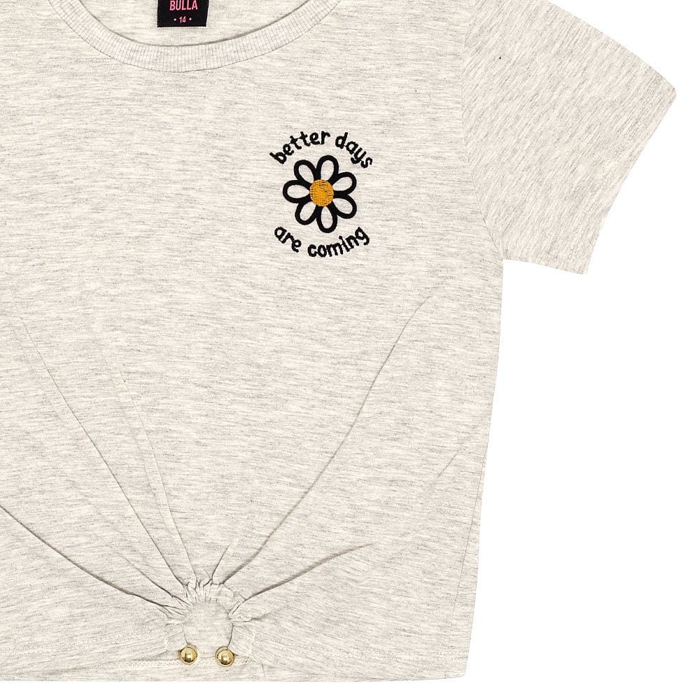 Blusa Juvenil Menina - Mescla Banana - 50809-60