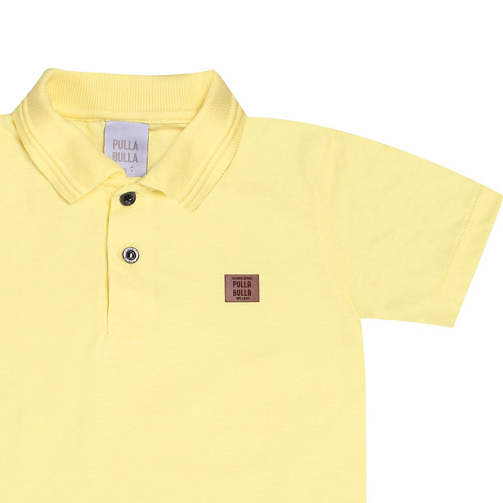 Conjunto Primeiros Passos Menino - Amarelo - 52275-4