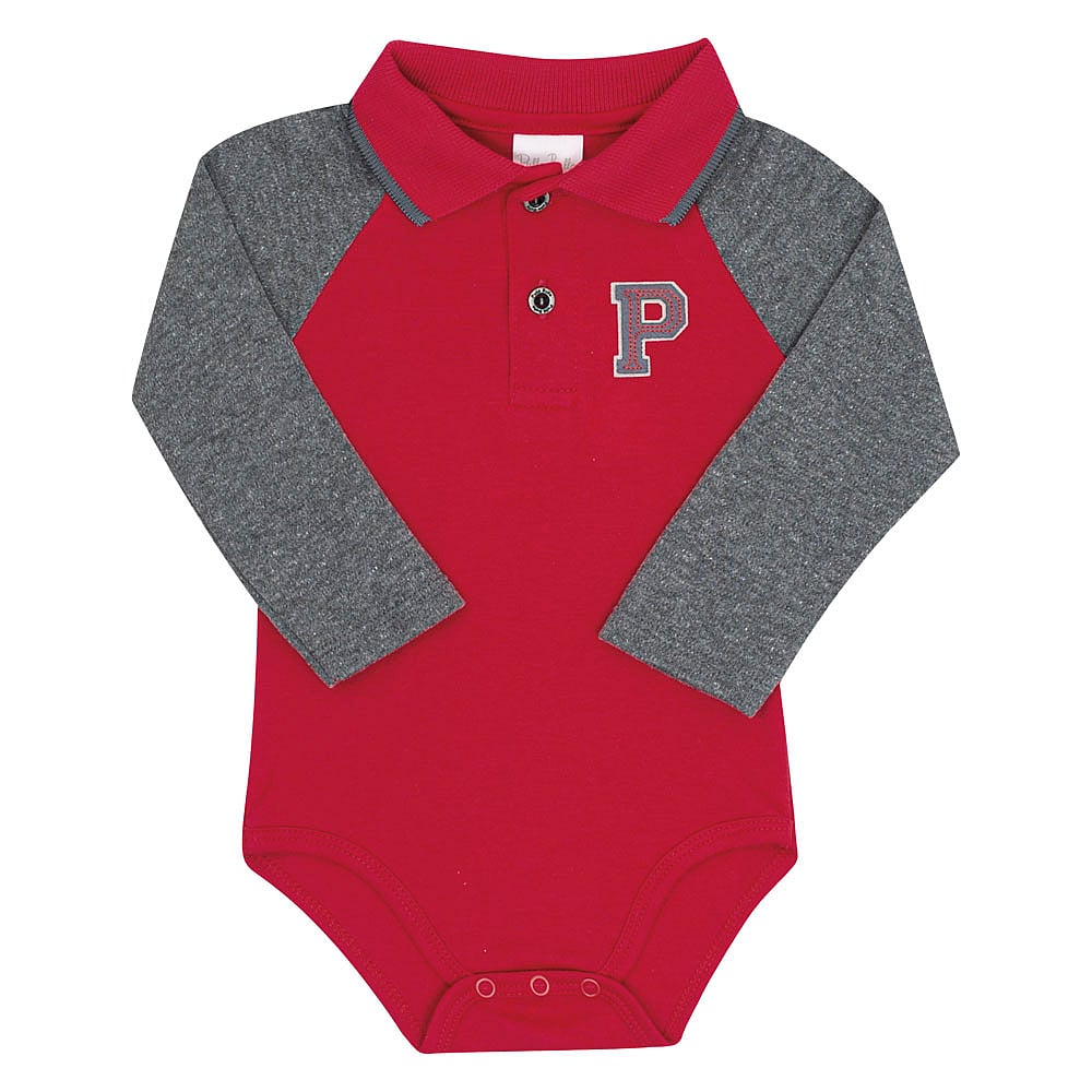 Conjunto Bebe Menino - Vermelho - 52668-65