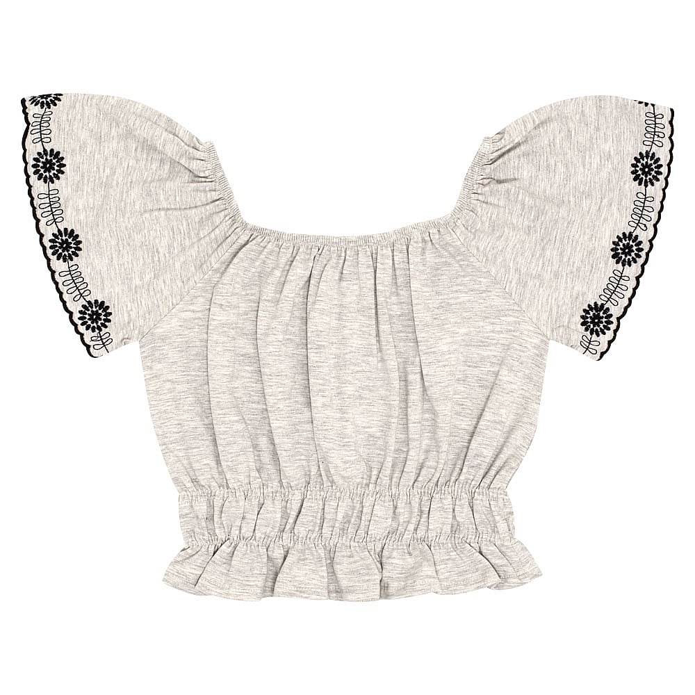Conjunto Juvenil Menina - Mescla Banana - 50830-60