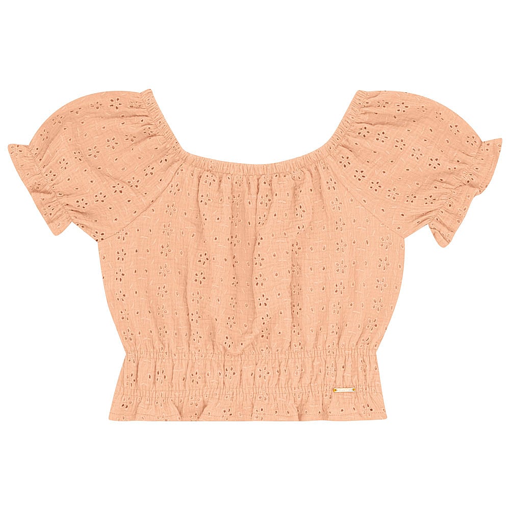 Blusa Juvenil Menina - Laranja - 52408-1292