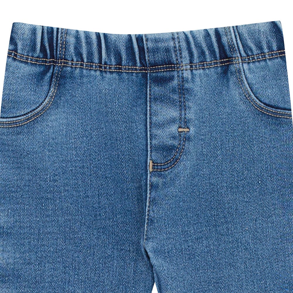 Calça Bebe Menina - Jeans- 52614-1125