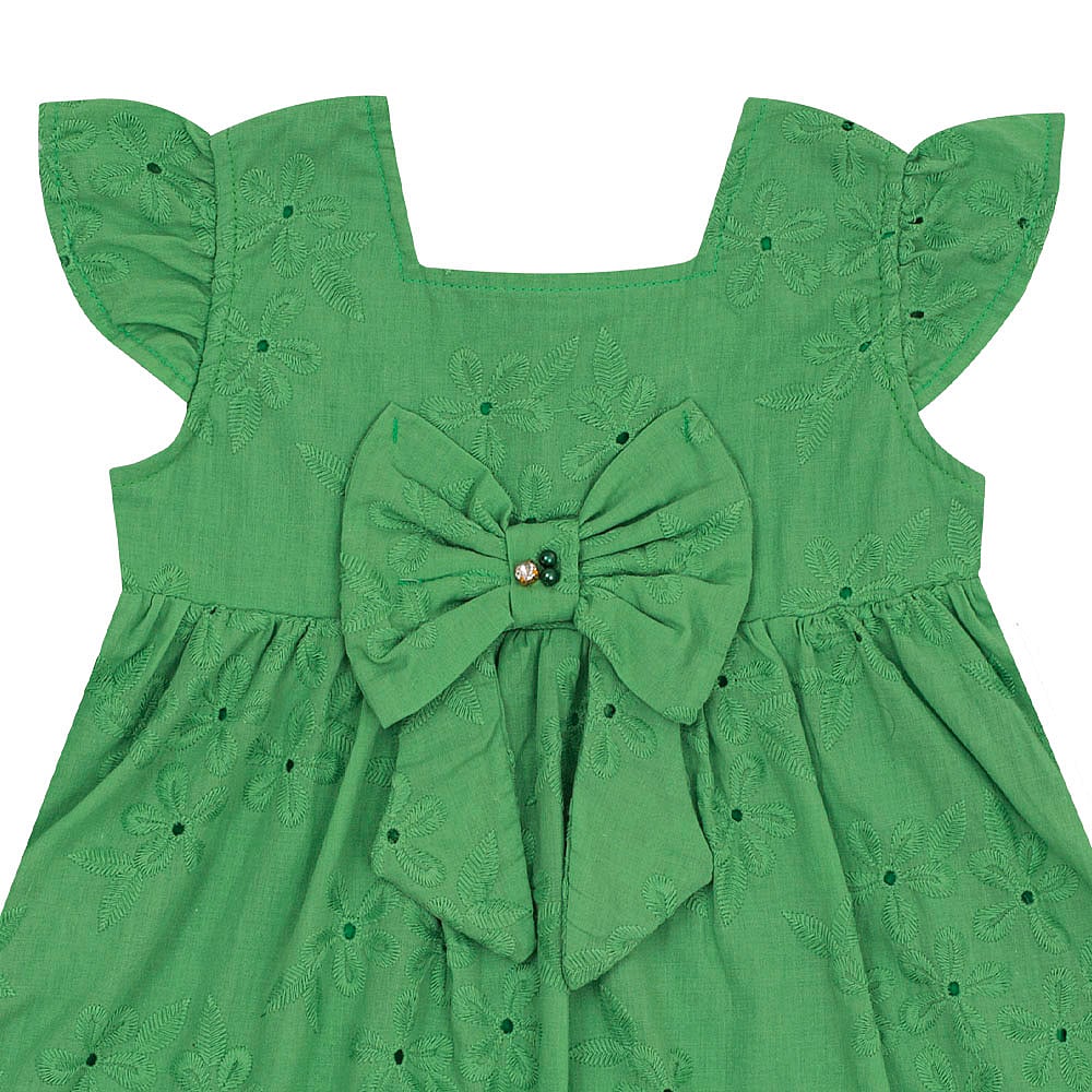 Vestido Verde Primeiros Passos Pulla Bulla Menina - 53317-67