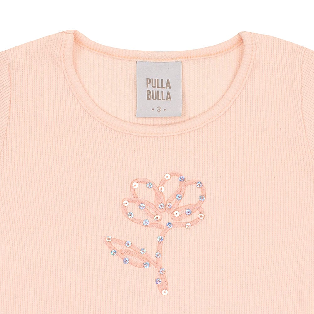Conjunto Rosa Primeiros Passos Pulla Bulla Menina - 53328-1298