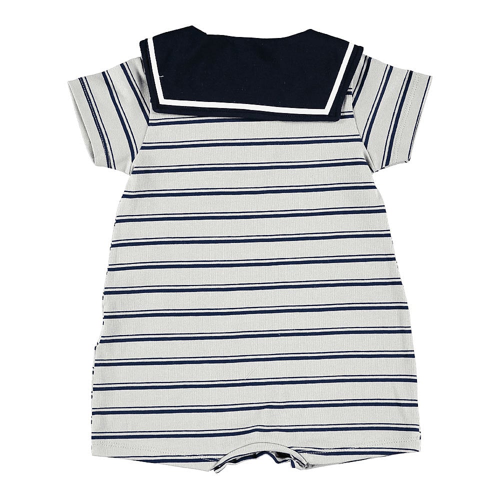 Macacao Bege Bebe Pulla Bulla Menino - 55561-1432