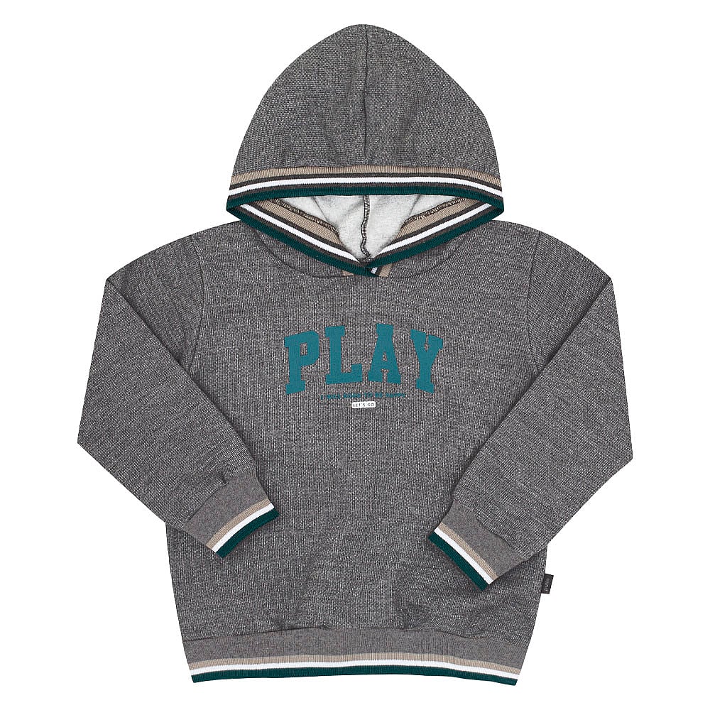 Conjunto Primeiros Passos Menino - Cinza - 52781-455