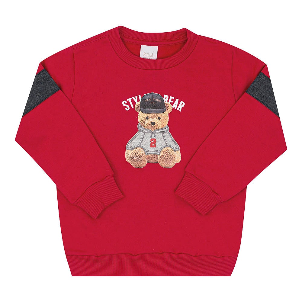 Conjunto Primeiros Passos Menino - Vermelho - 52777-65