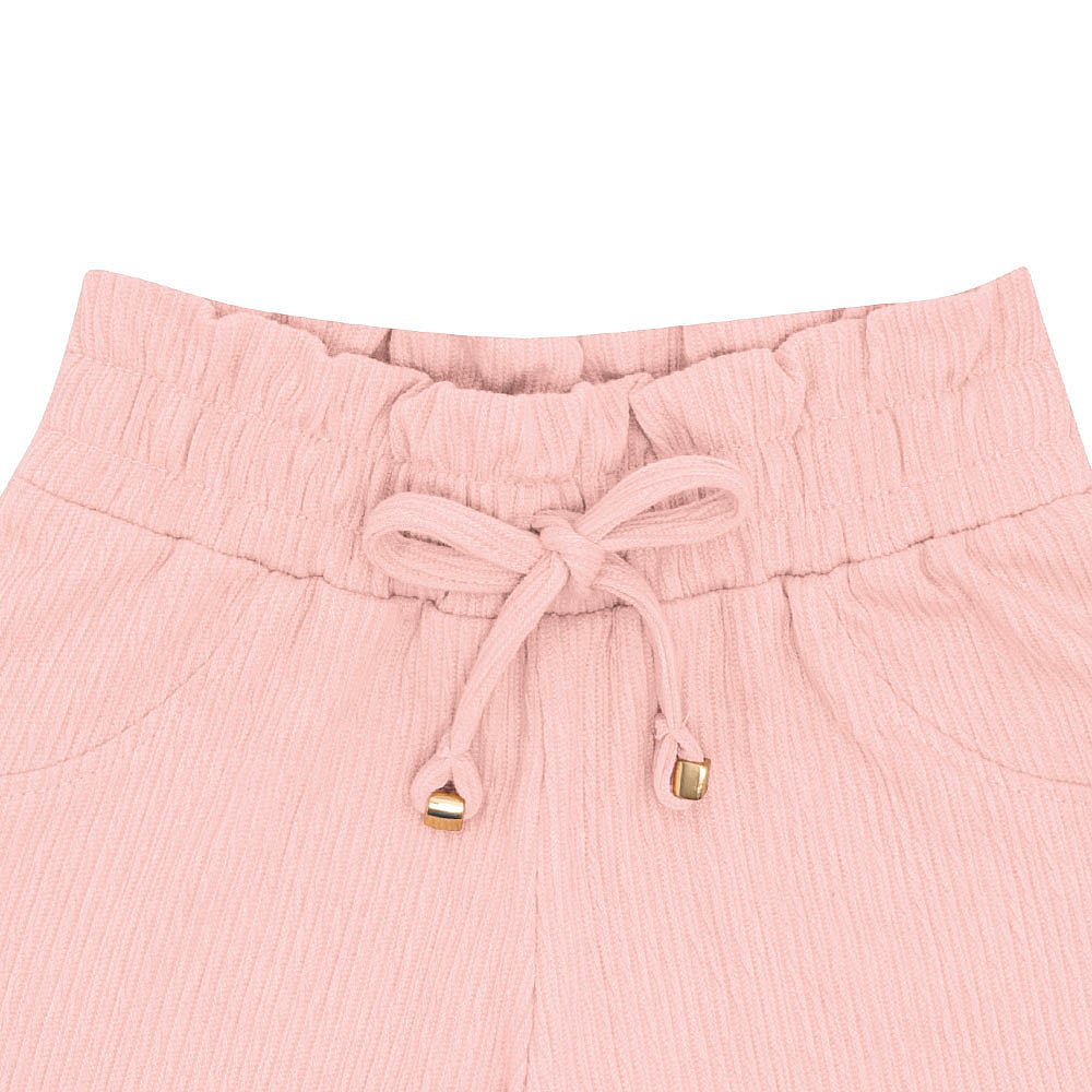Short Primeiros Passos Menina - Rosa - 52205-11