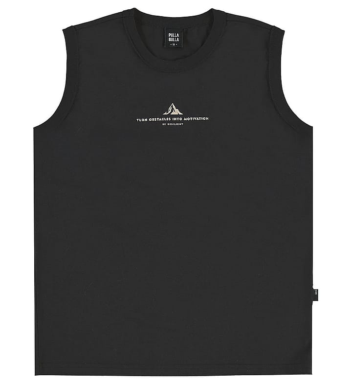 Regata Preto Juvenil Pulla Bulla Menino - 53952-51