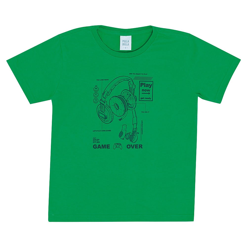 Conjunto Verde Infantil Pulla Bulla Menino - 50777-1320