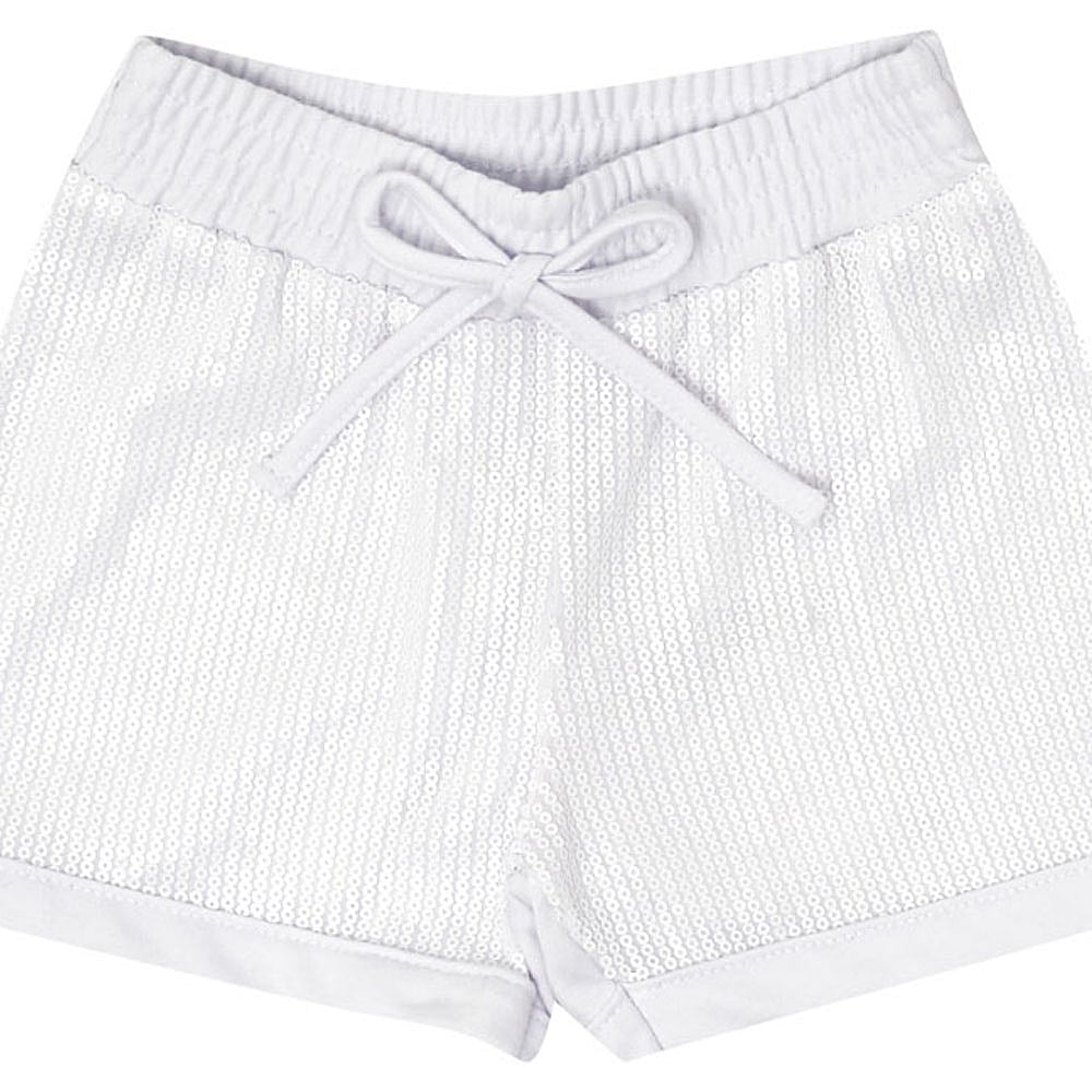 Shorts Primeiros Passos Menina - Branco - 49206-3